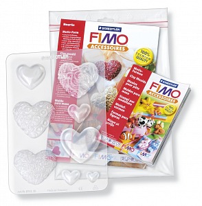 Формочки для литья FIMO «Сердца»